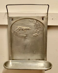 French Chasse Inspired Towel and Soap Rack  Just the thing for the smallest room