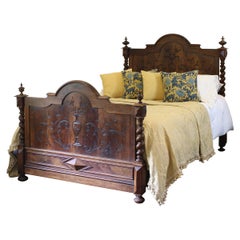French Chateau Antique Bed WK131