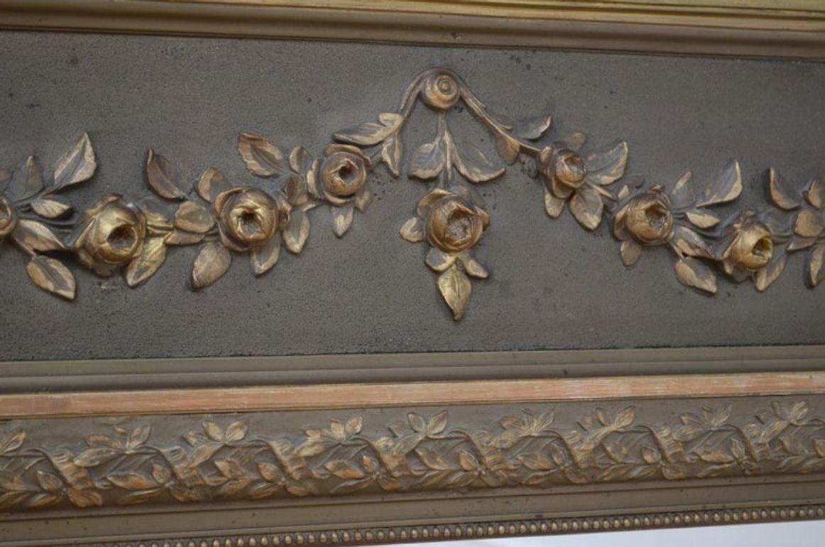 Specchio da parete Chateau francese di fine secolo in vendita 4