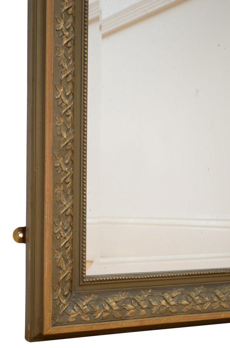 Francese Specchio da parete Chateau francese di fine secolo in vendita