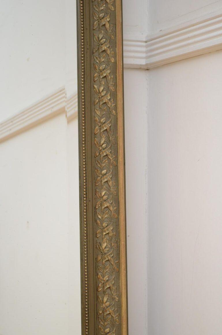 Specchio da parete Chateau francese di fine secolo in vendita 2