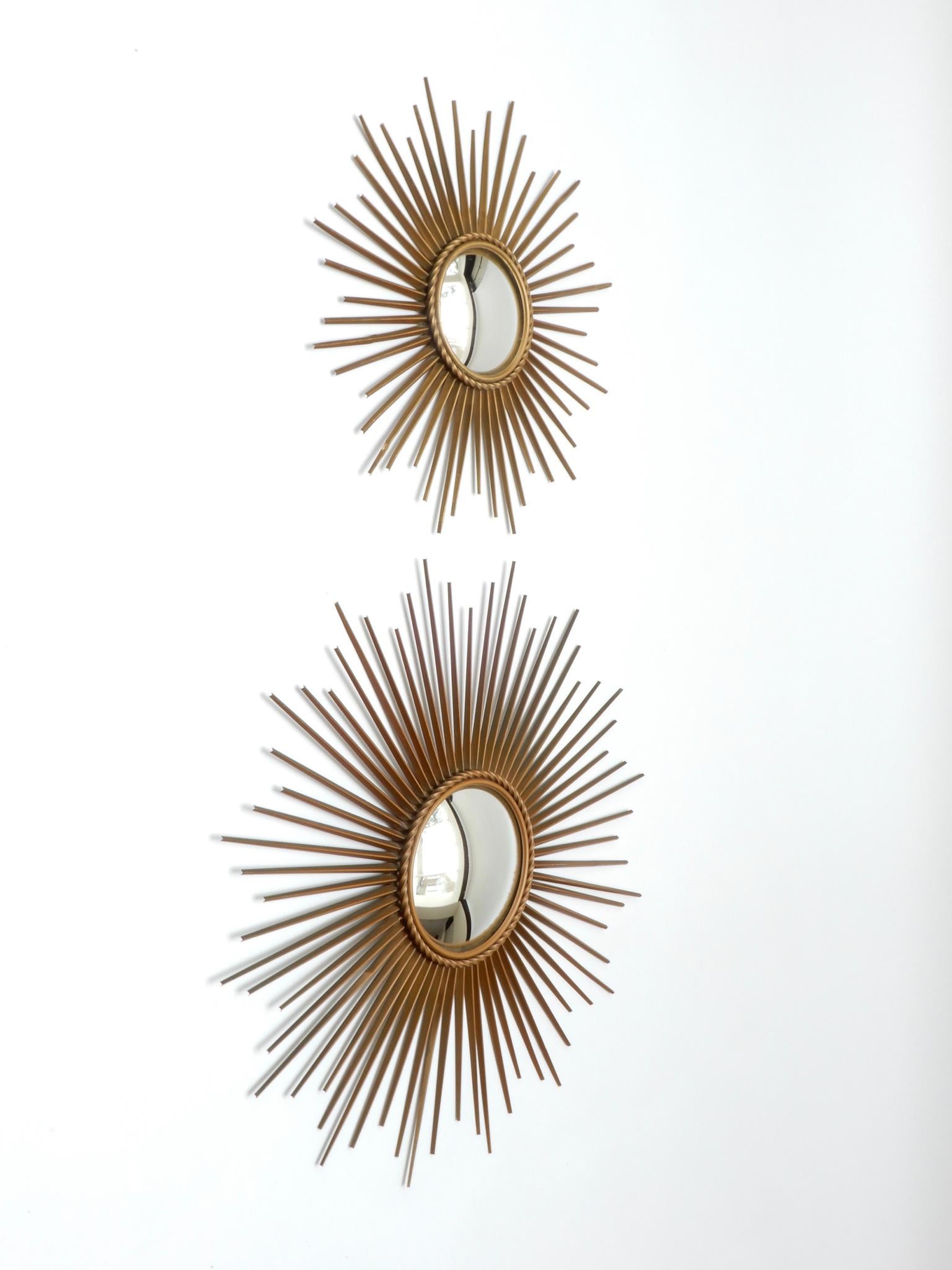 Mid-20th Century French Chaty Vallauris Sunburst Mirror, 1960s