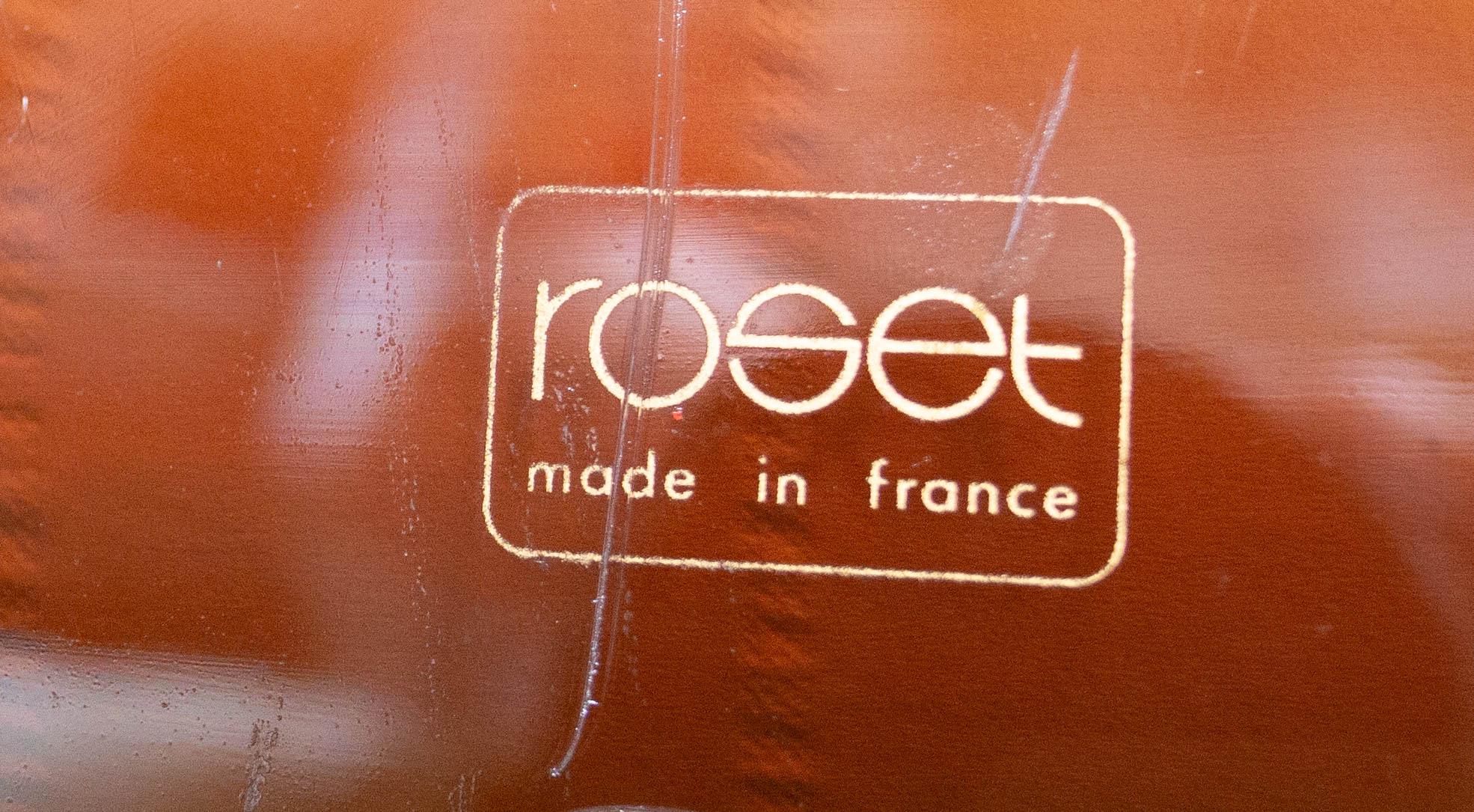 Sedia Chauffeuse francese in policarbonato e tessuto Roder & Ducaroy per Ligne Roset in vendita 2
