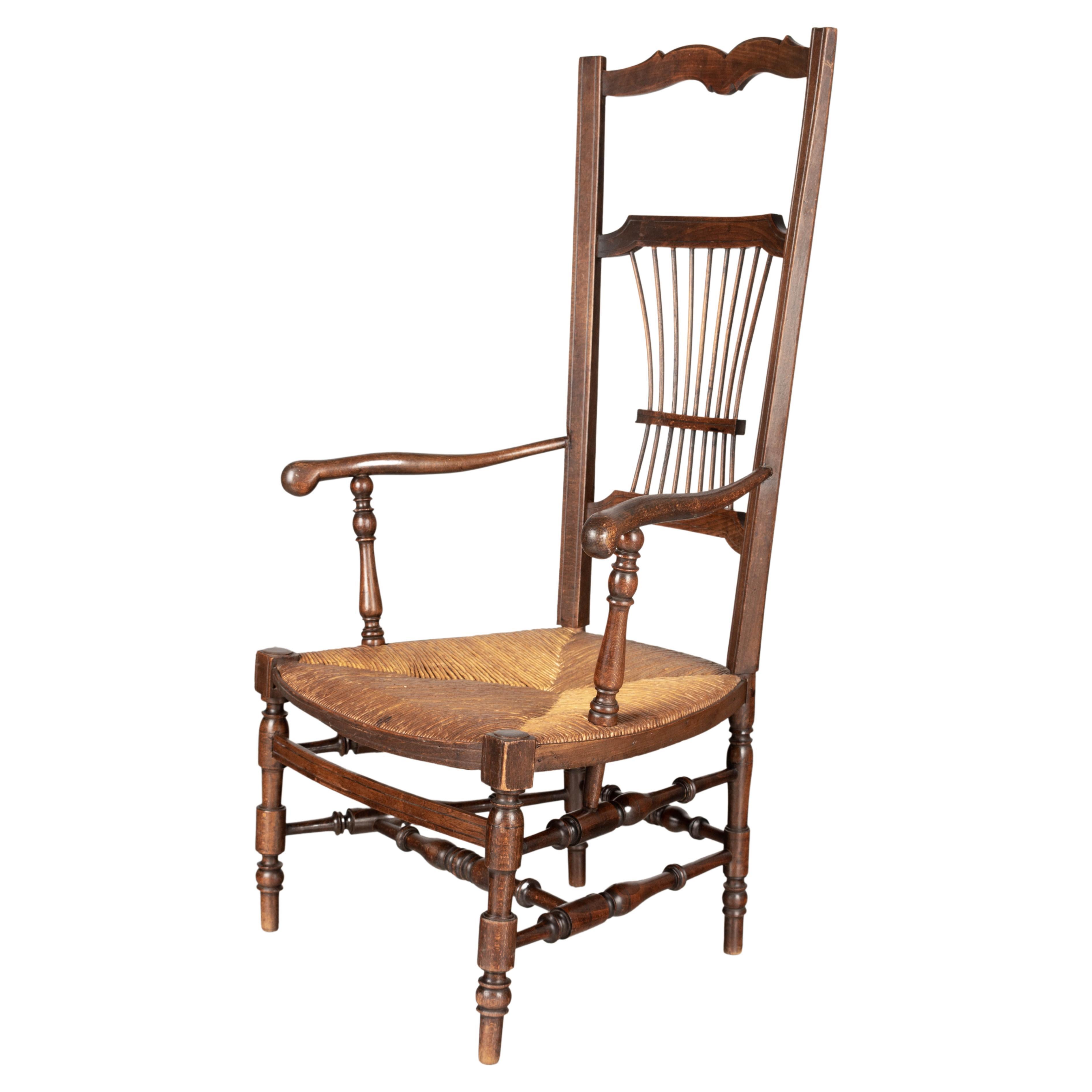 Chaise de cheminée française