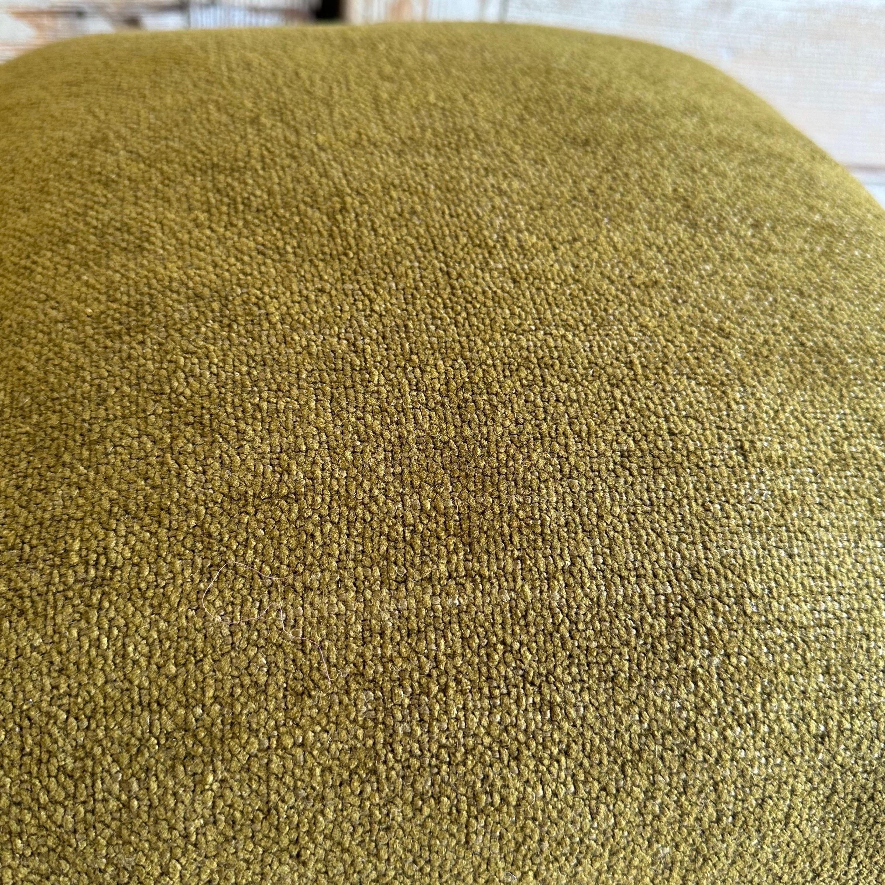 French Chenille Pillow with Insert  In New Condition For Sale In Brea, CA