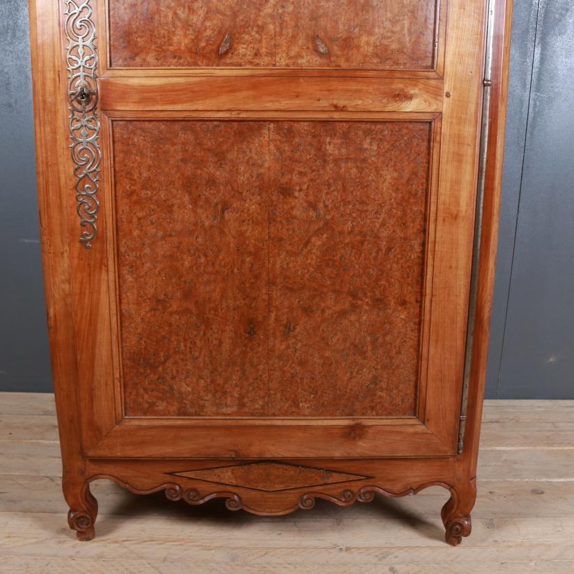 French Cherry Cupboard / Armoire  In Good Condition In Leamington Spa, Warwickshire