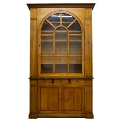 French Cherry Bookcase from De Bournais, 2000s French Cherry Bookcase from De Bournais, 2000s