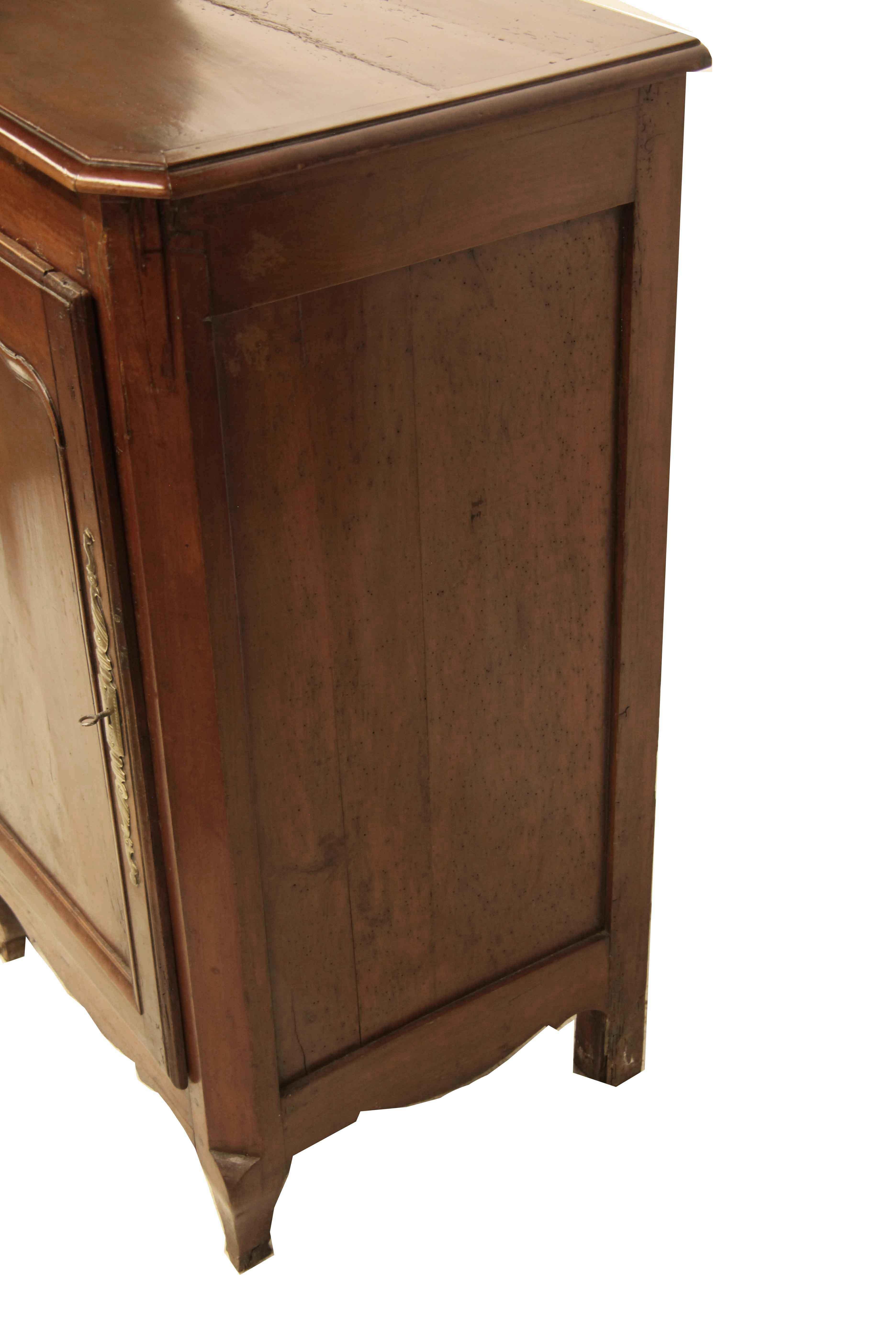 Hand-Carved French Cherry Cabinet For Sale
