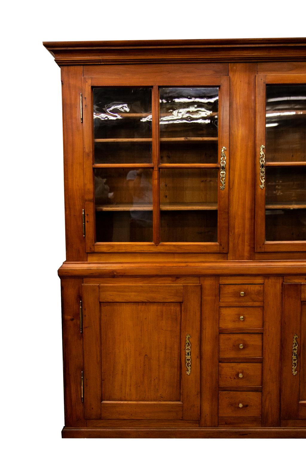 Mid-19th Century French Cherry Cabinet