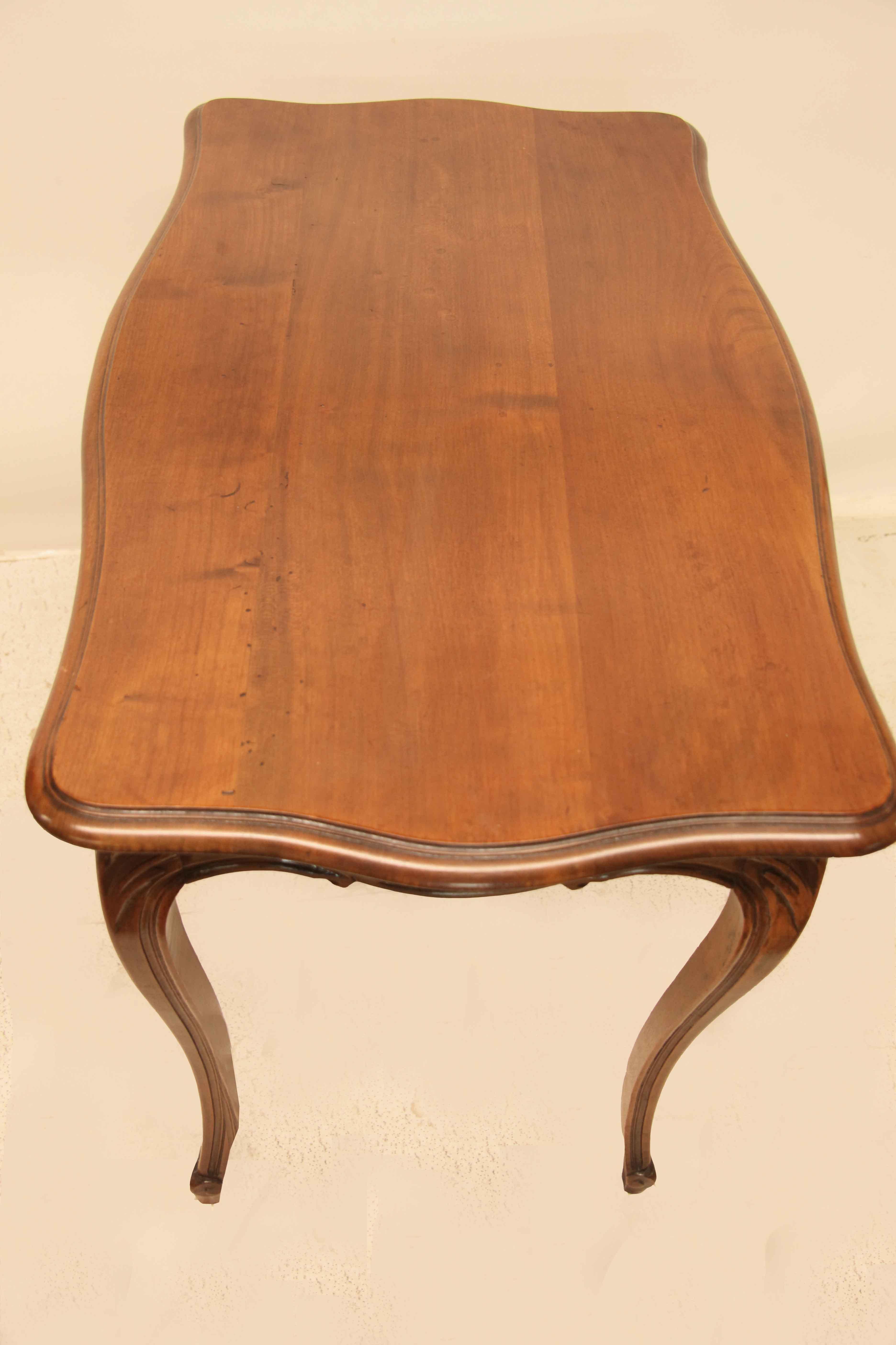 French Cherry Center Table For Sale 5