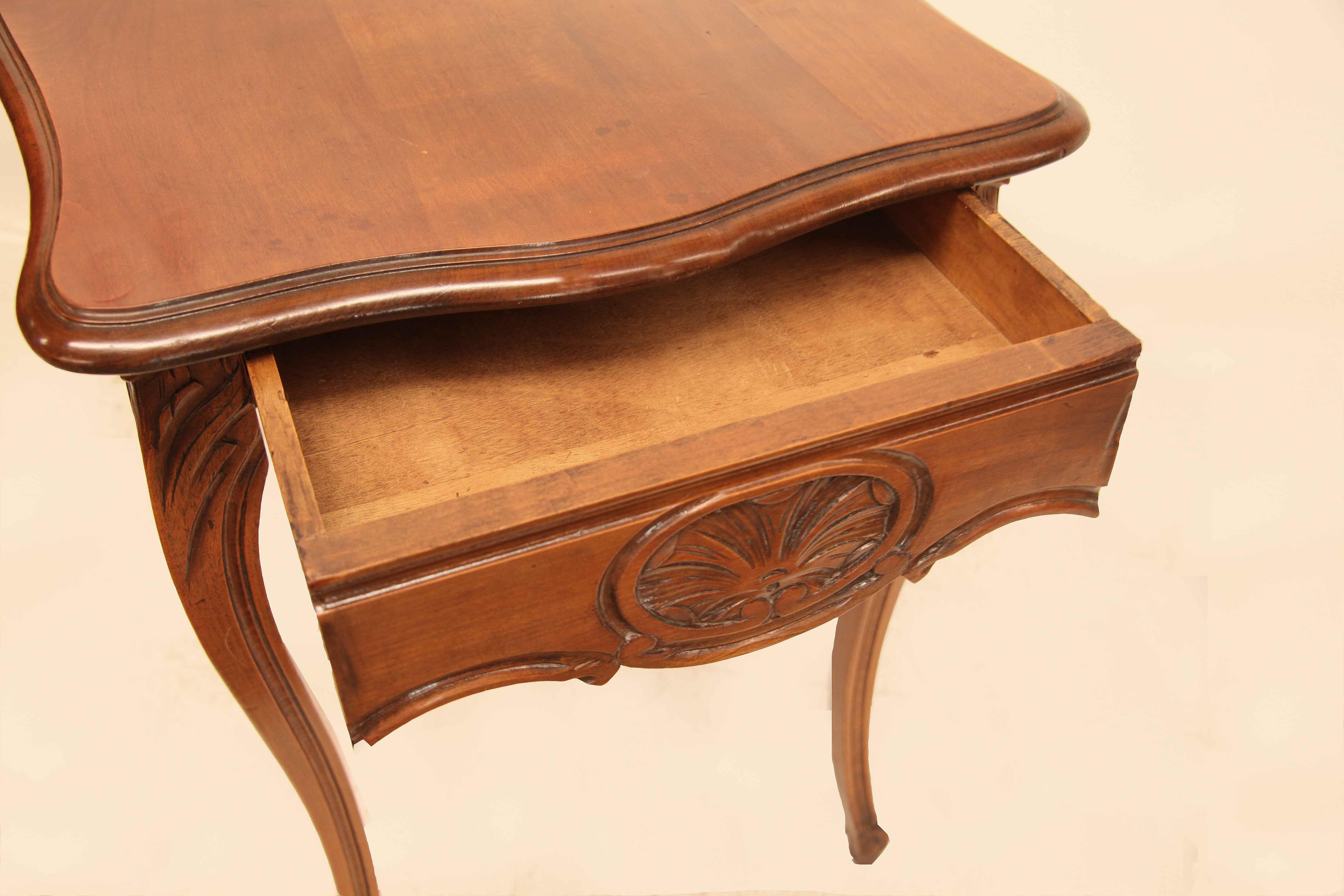 French Cherry Center Table For Sale 7