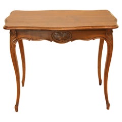 Antique French Cherry Center Table