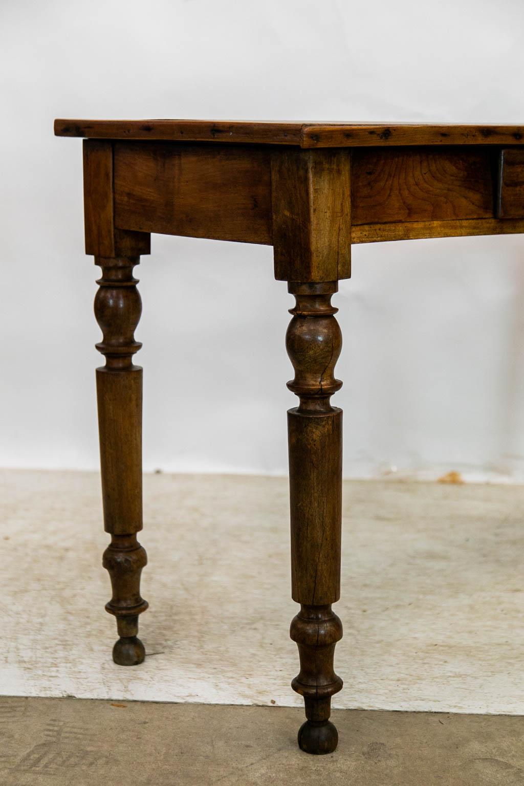 French Cherry Console Table 2