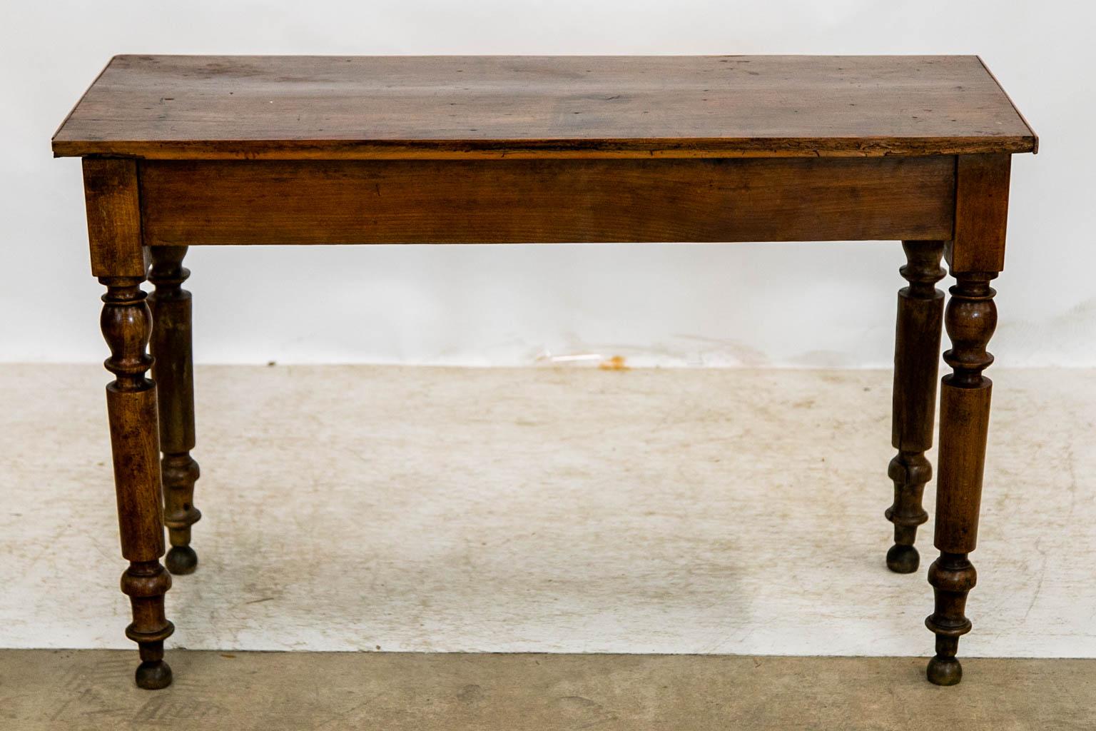 French Cherry Console Table 4