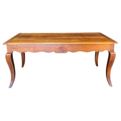 French Cherry Farmhouse Classic Provincial Dining Table from Provence