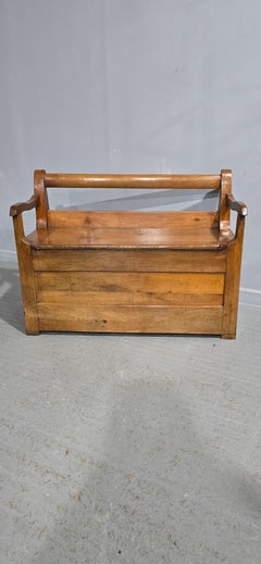French Cherry Hall Bench