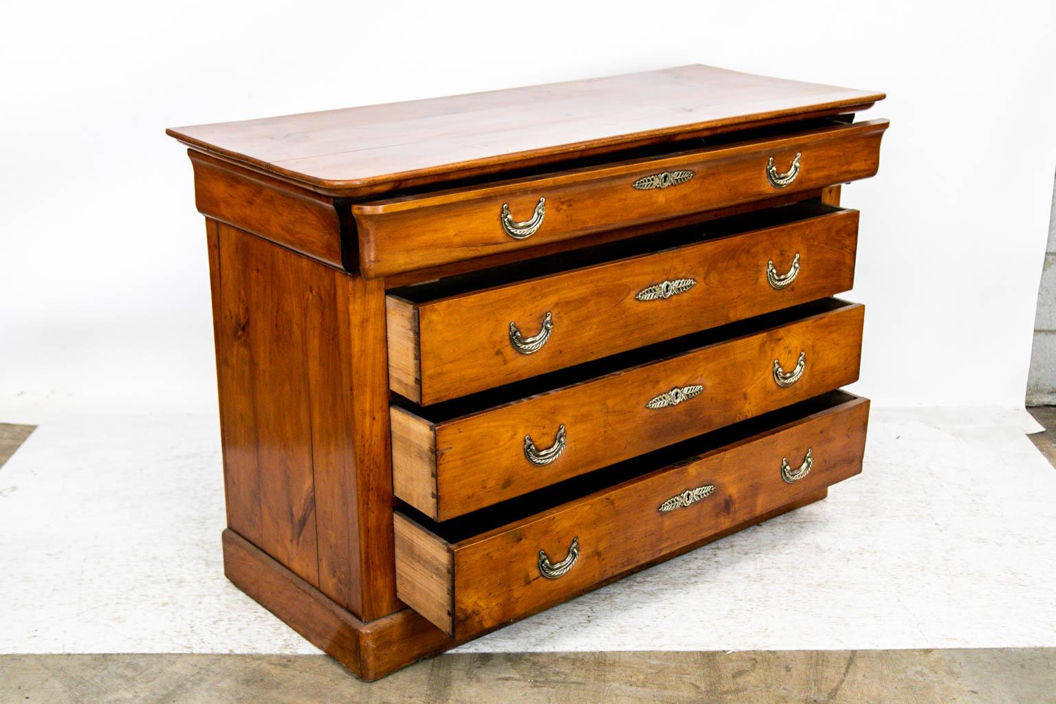French Cherry Louis Philippe Chest For Sale 6