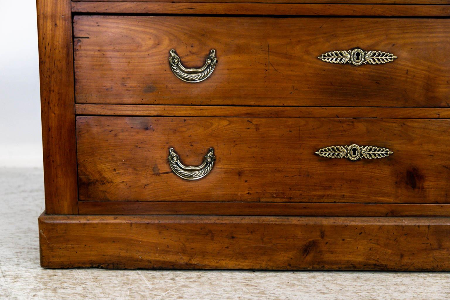 French Cherry Louis Philippe Chest In Good Condition For Sale In Wilson, NC