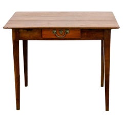 French Cherry One Drawer Side Table