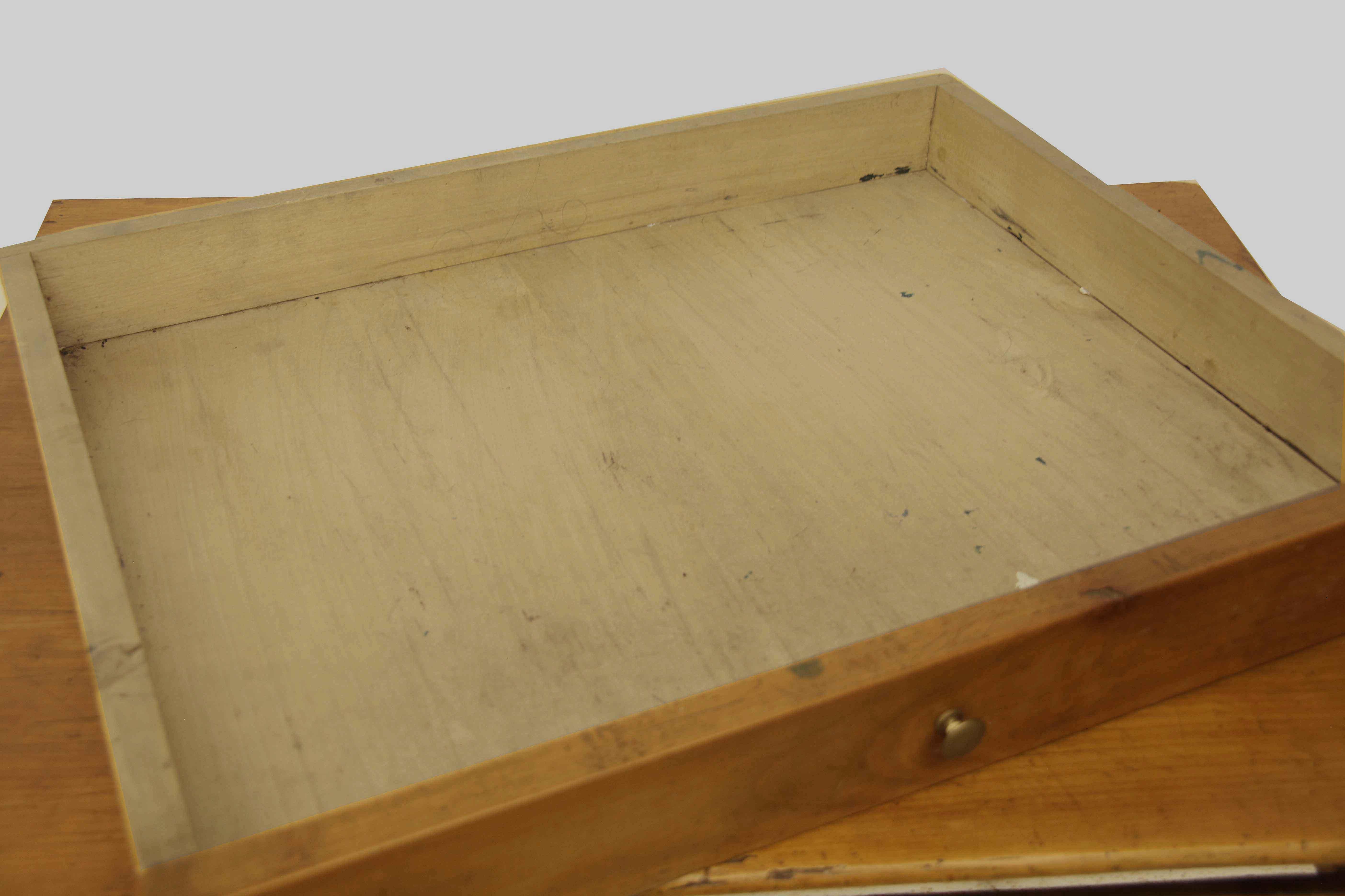 Mid-19th Century French Cherry One Drawer Table For Sale