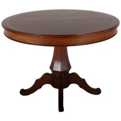 French Cherry Pedestal Dining Table