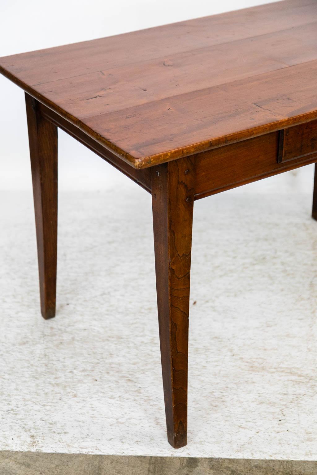 French Cherry Side Table For Sale 3