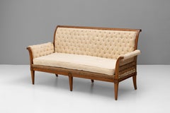 Französisches Kirschbaumsofa