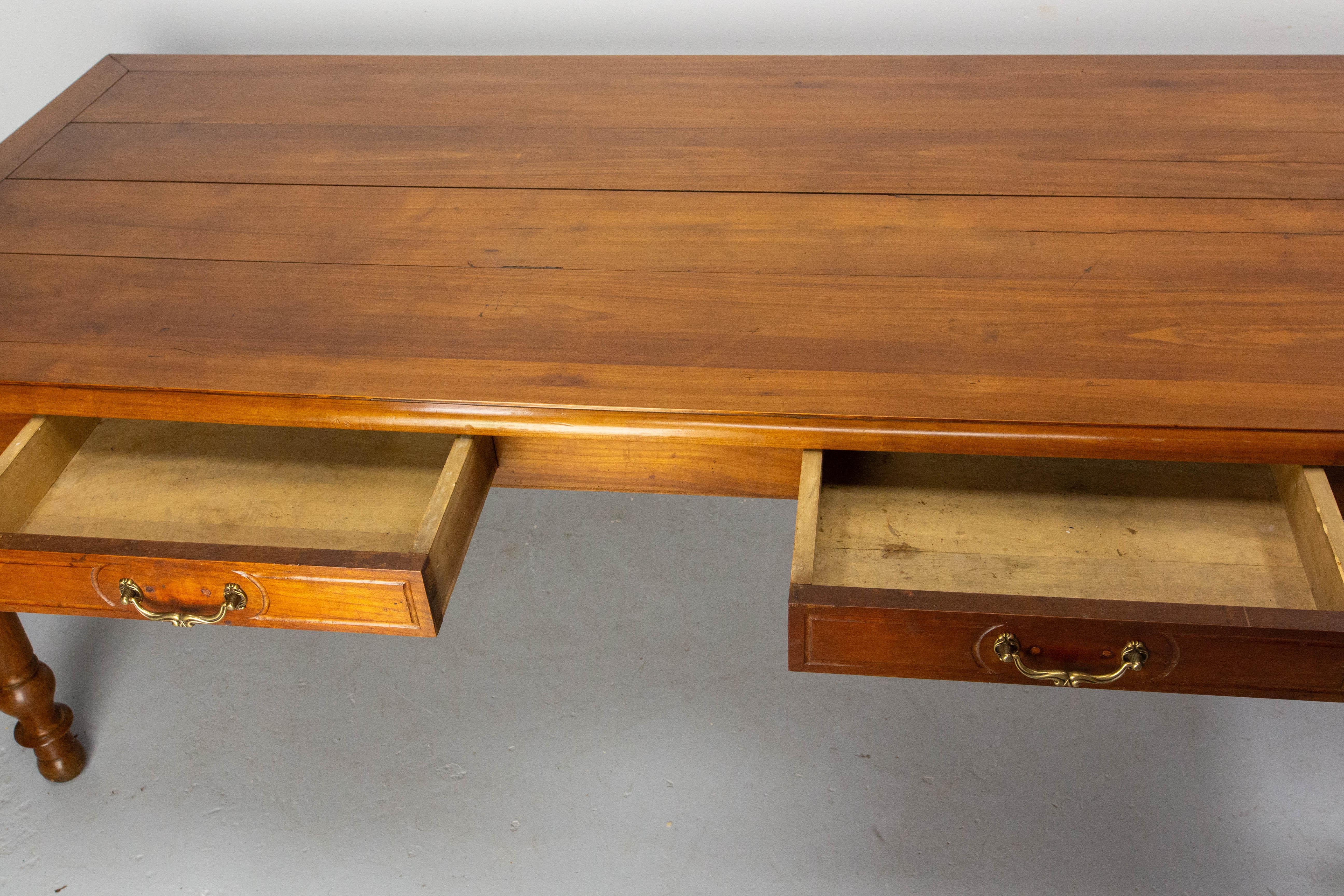 French Cherrywood Table Louis Philippe Period, Mid 19th Century For Sale 7