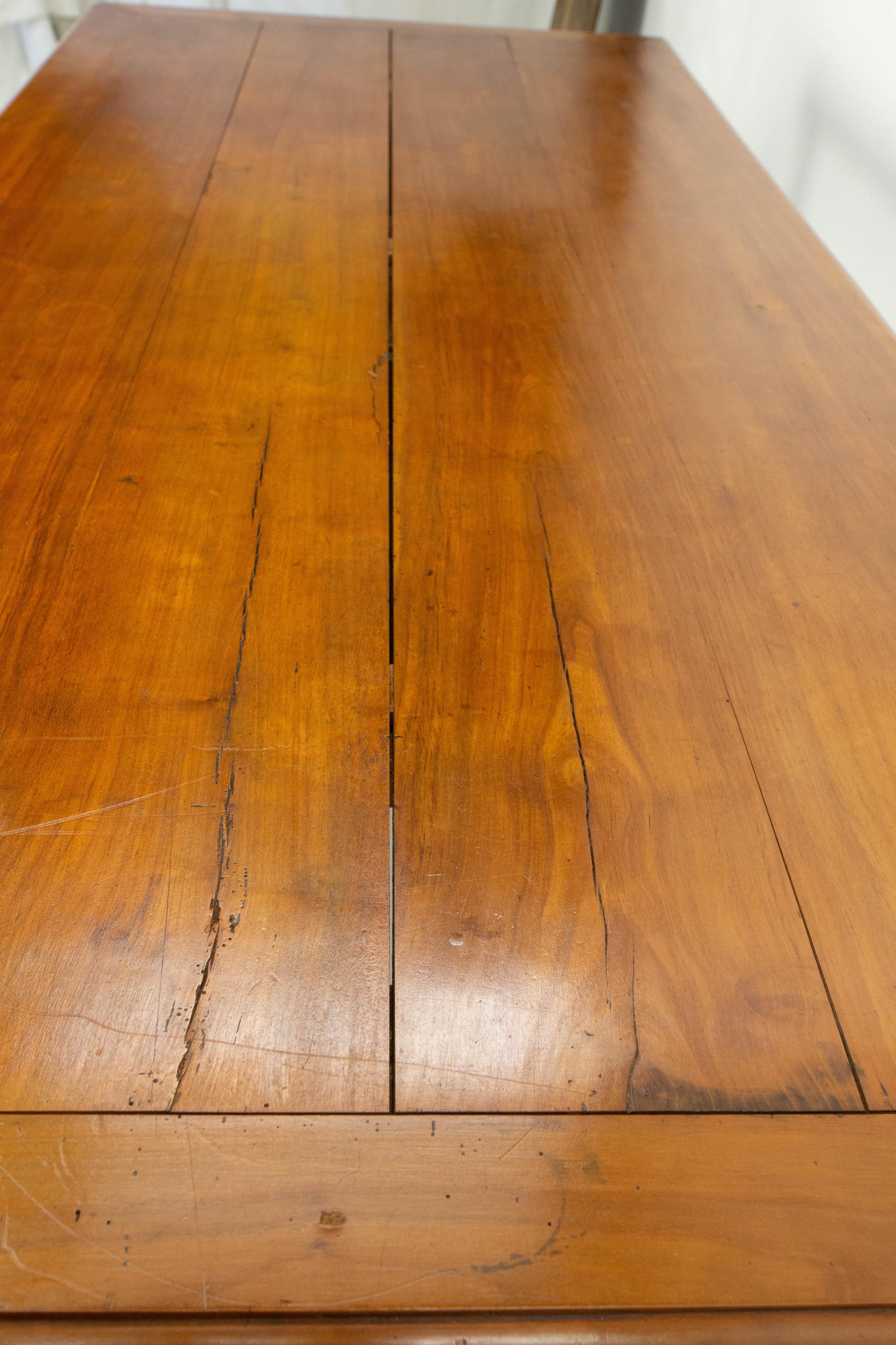 French Cherrywood Table Louis Philippe Period, Mid 19th Century For Sale 10