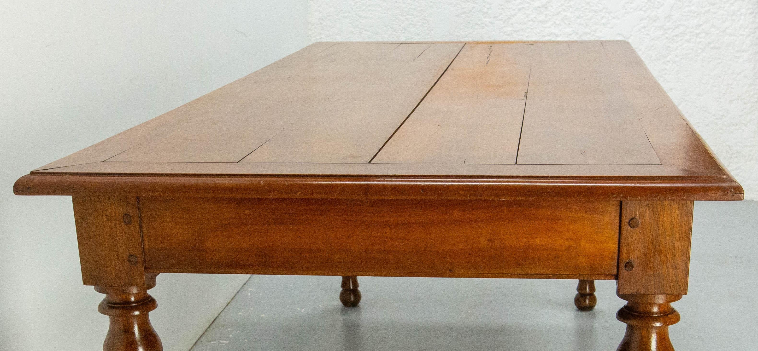 French Cherrywood Table Louis Philippe Period, Mid 19th Century For Sale 2