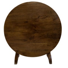French Cherrywood 'Vineyard' Tilting Table, circa 1890