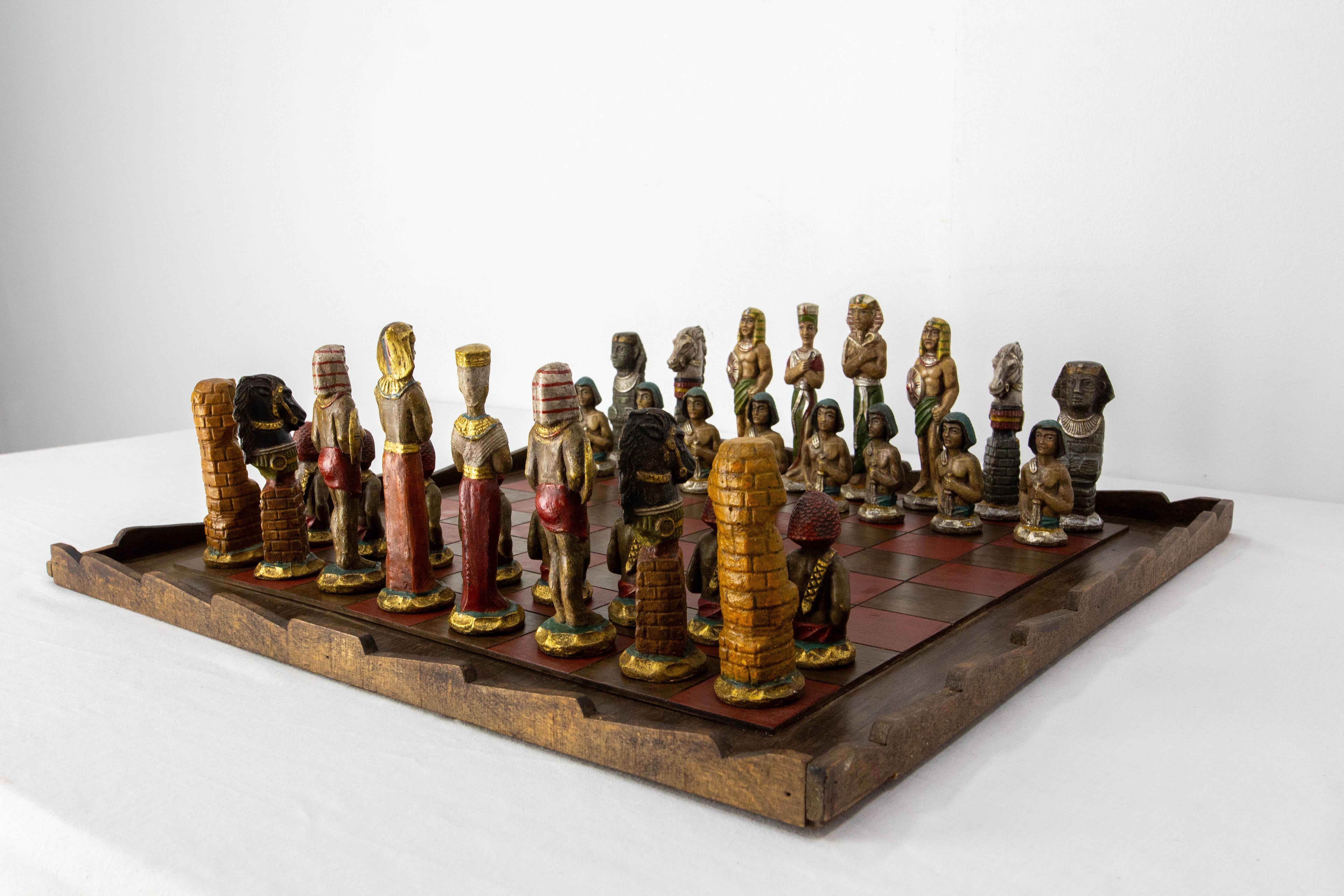 egyptian chess set