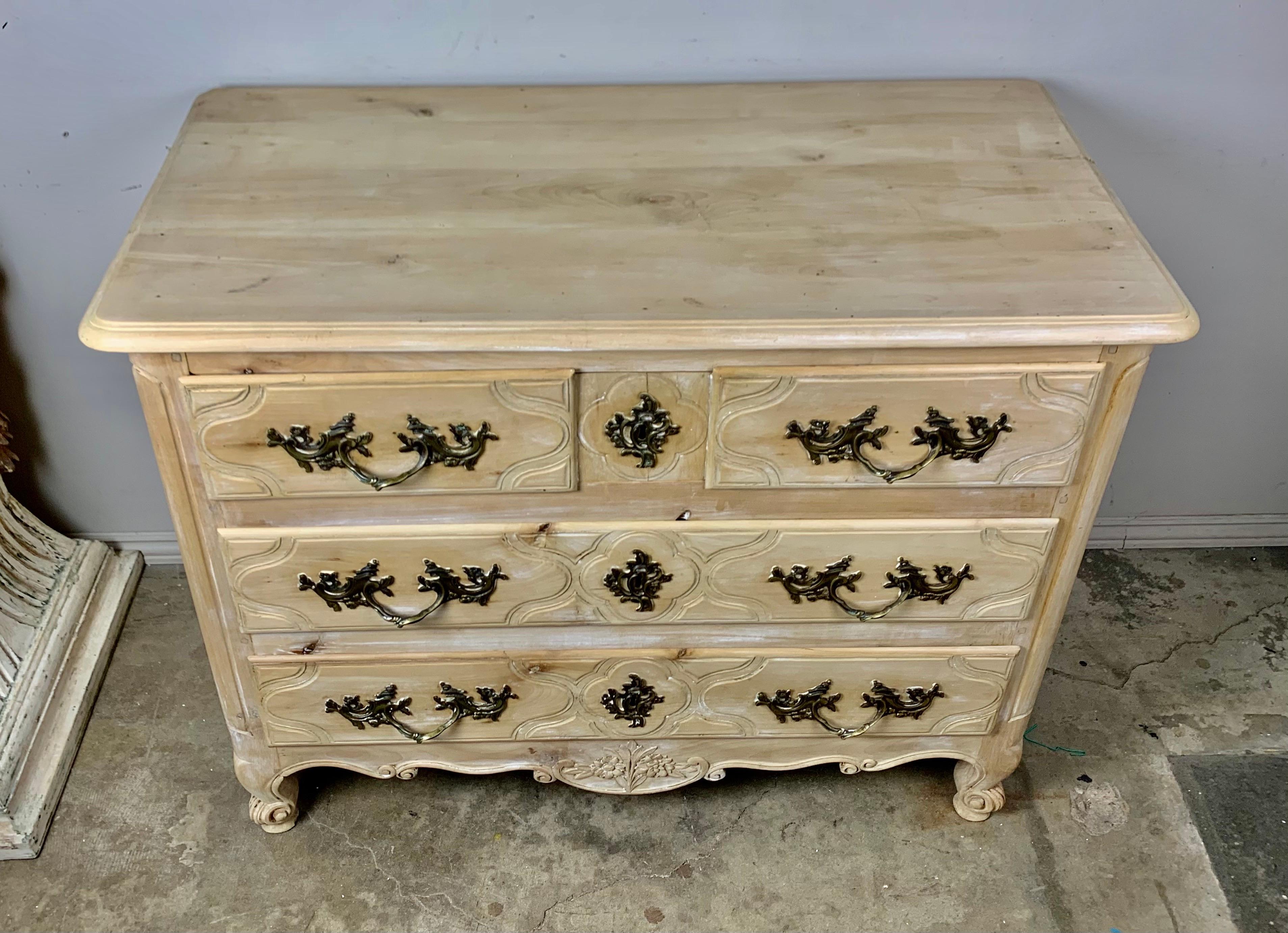 Louis XV French Chest of Drawers, circa 1900