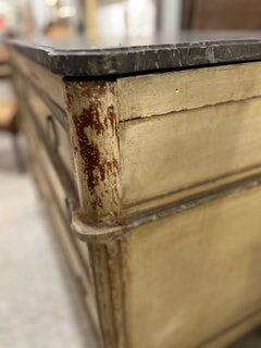 French Chest of Drawers, Directoire Period, Carved and Patinated Wood