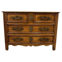 French Chest of Drawers Fruit Wood Original Bronze Hardwares Beginning 19th