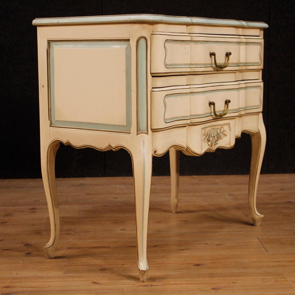 French Chest of Drawers in Lacquered and Painted Wood, 20th Century For Sale 2