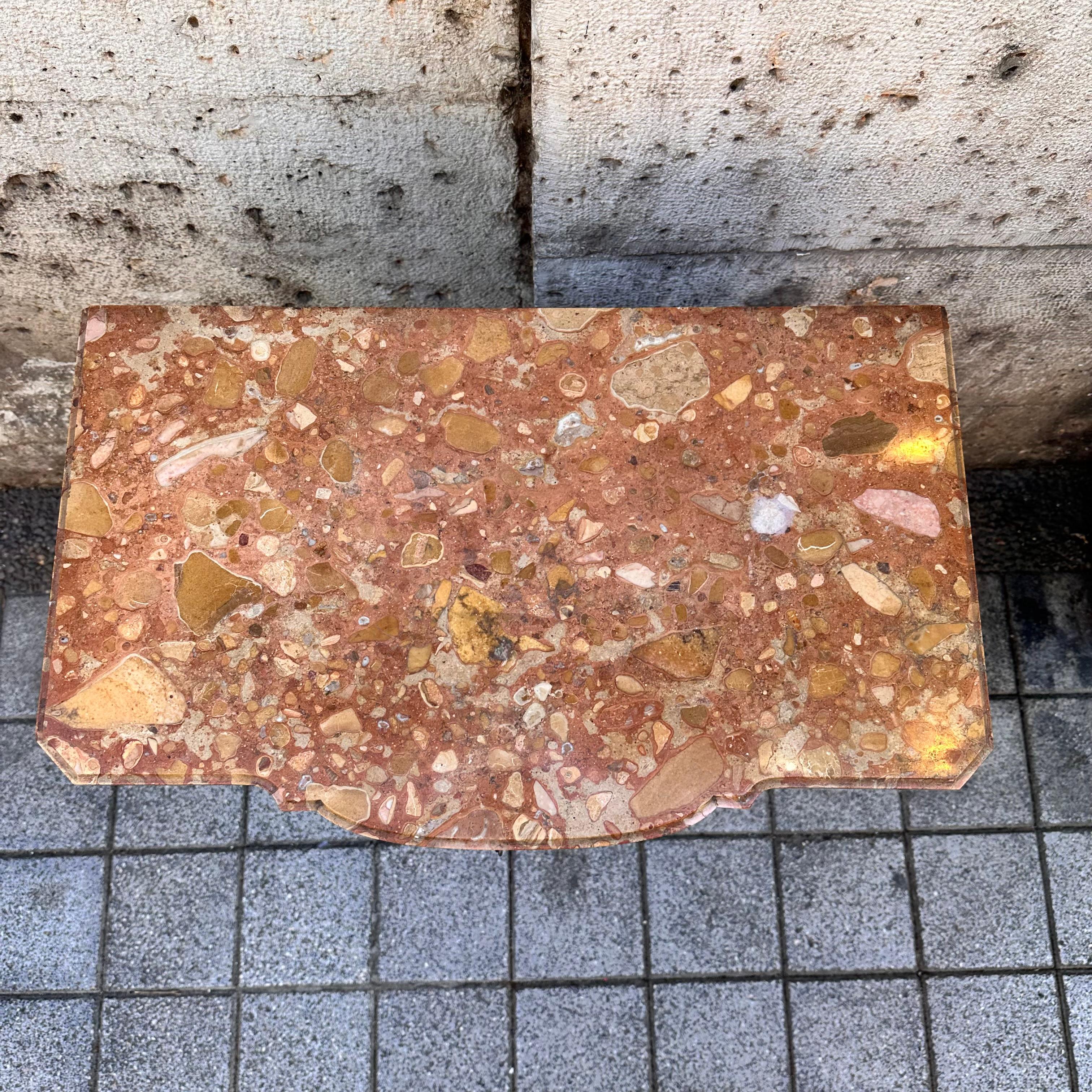 Cassettiera francese in legno e bronzo, transizione Luigi XV e Luigi XVI in vendita 6