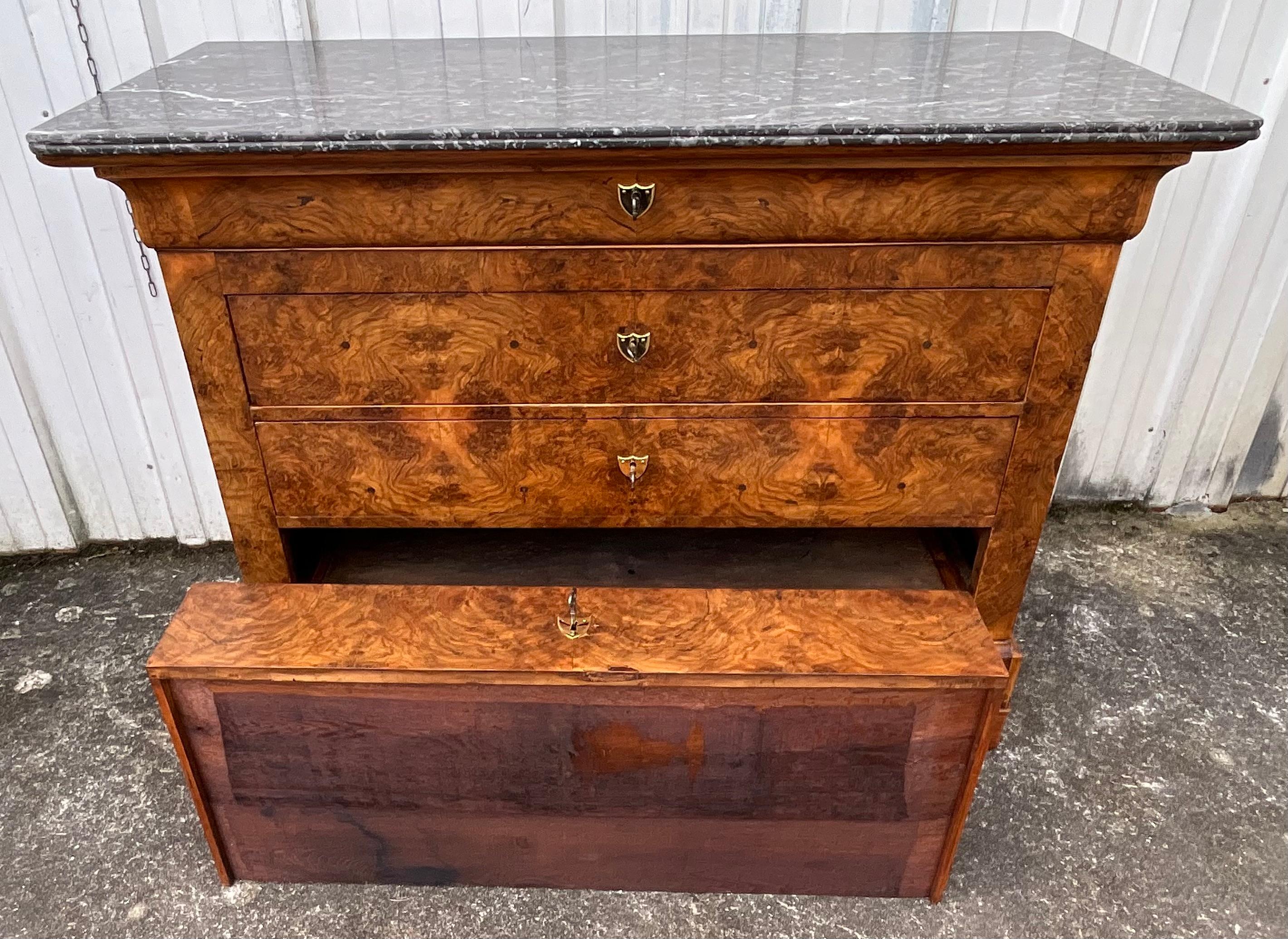 French Chest Of Drawers Louis Philippe Period Mid 19th For Sale 3