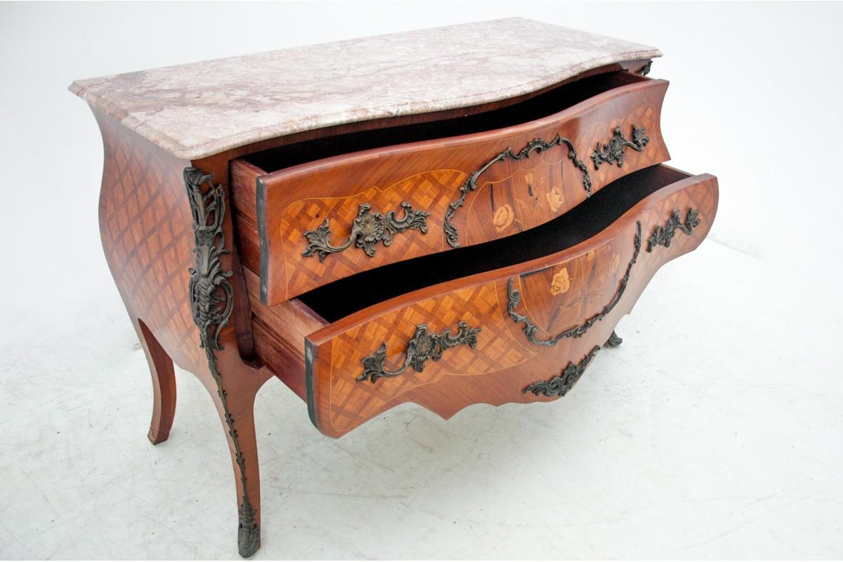 Mid-20th Century French Chest of Drawers, Walnut, circa 1930 For Sale