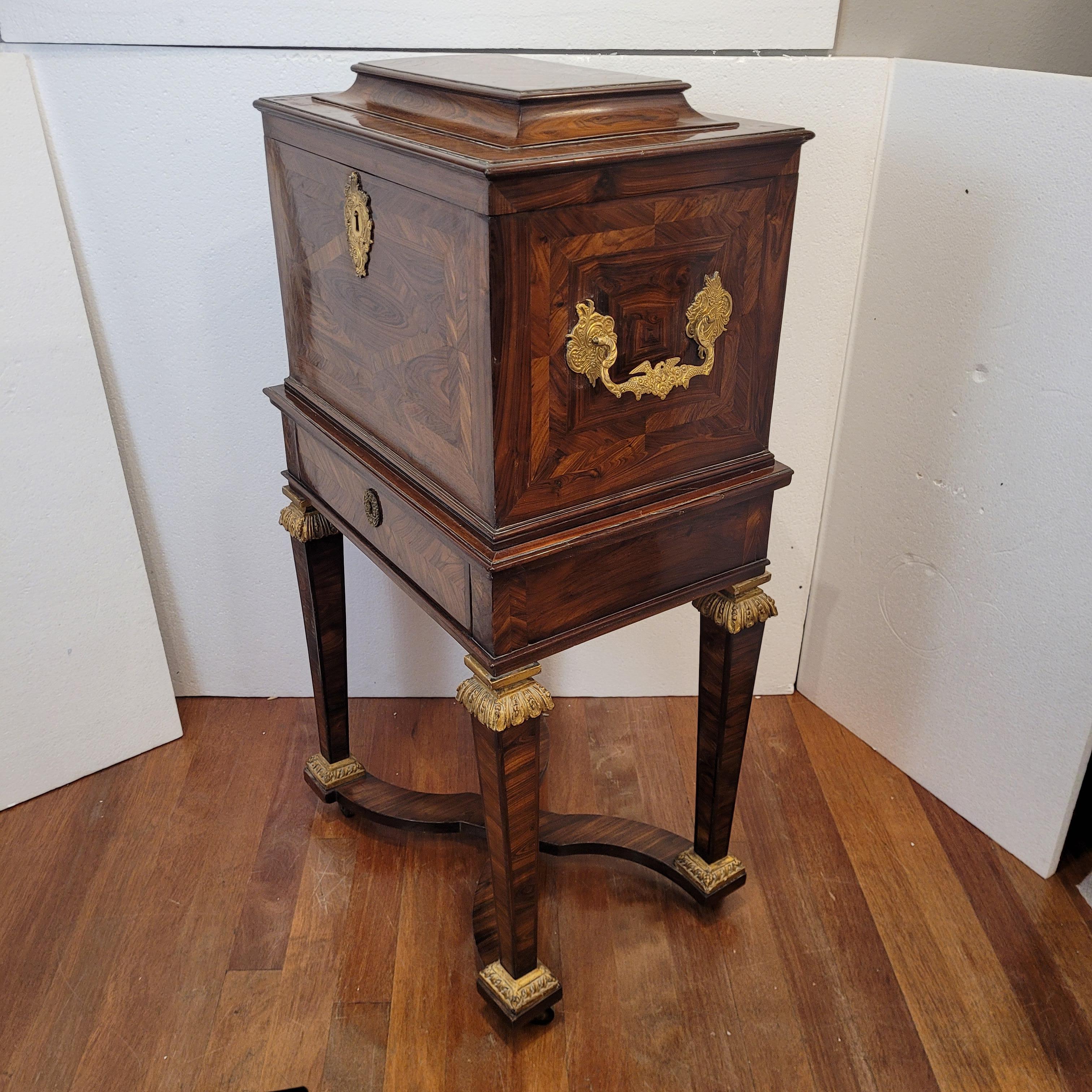French Chest Regency style , travel chest wedding trousseau chest For Sale 13