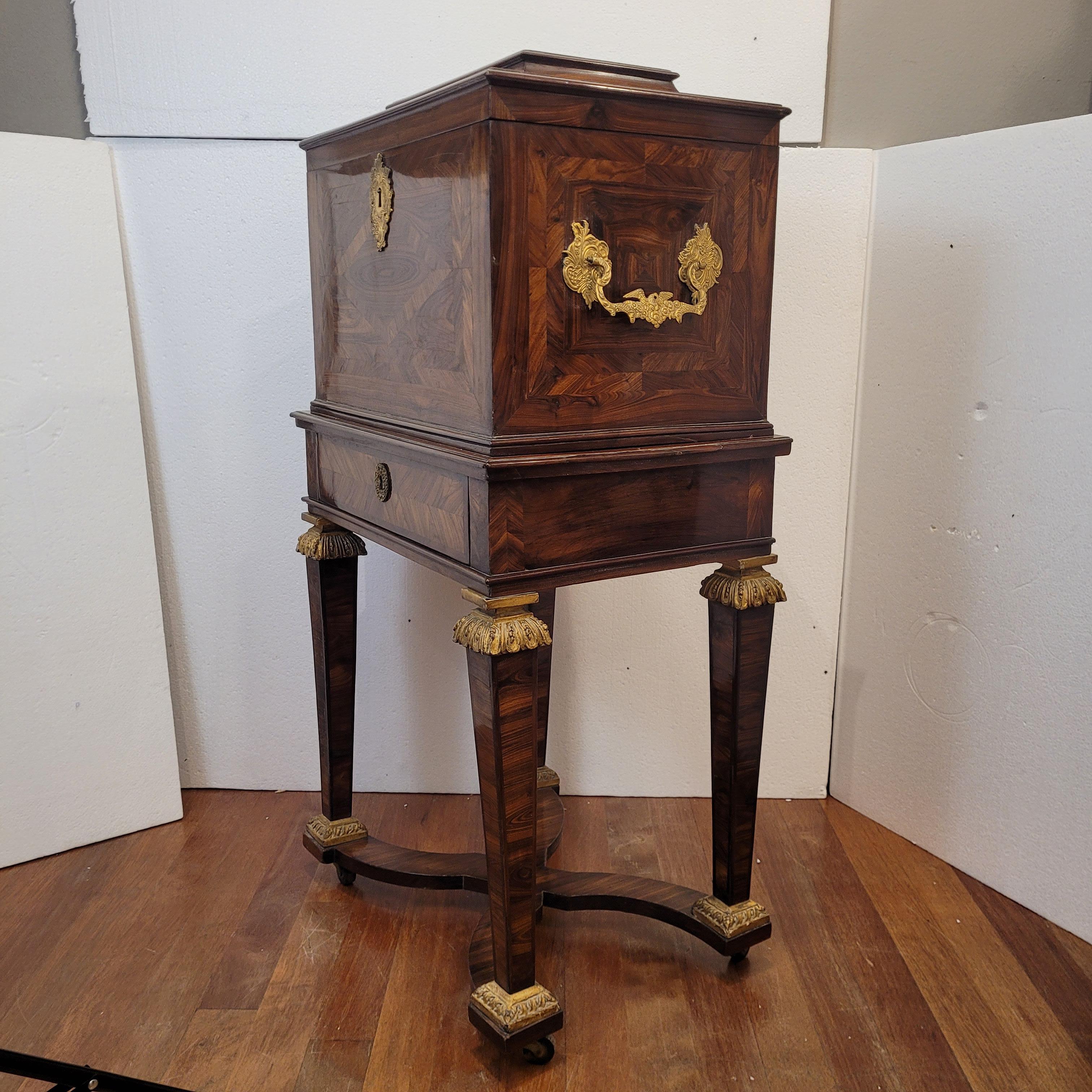 French Chest Regency style , travel chest wedding trousseau chest For Sale 14