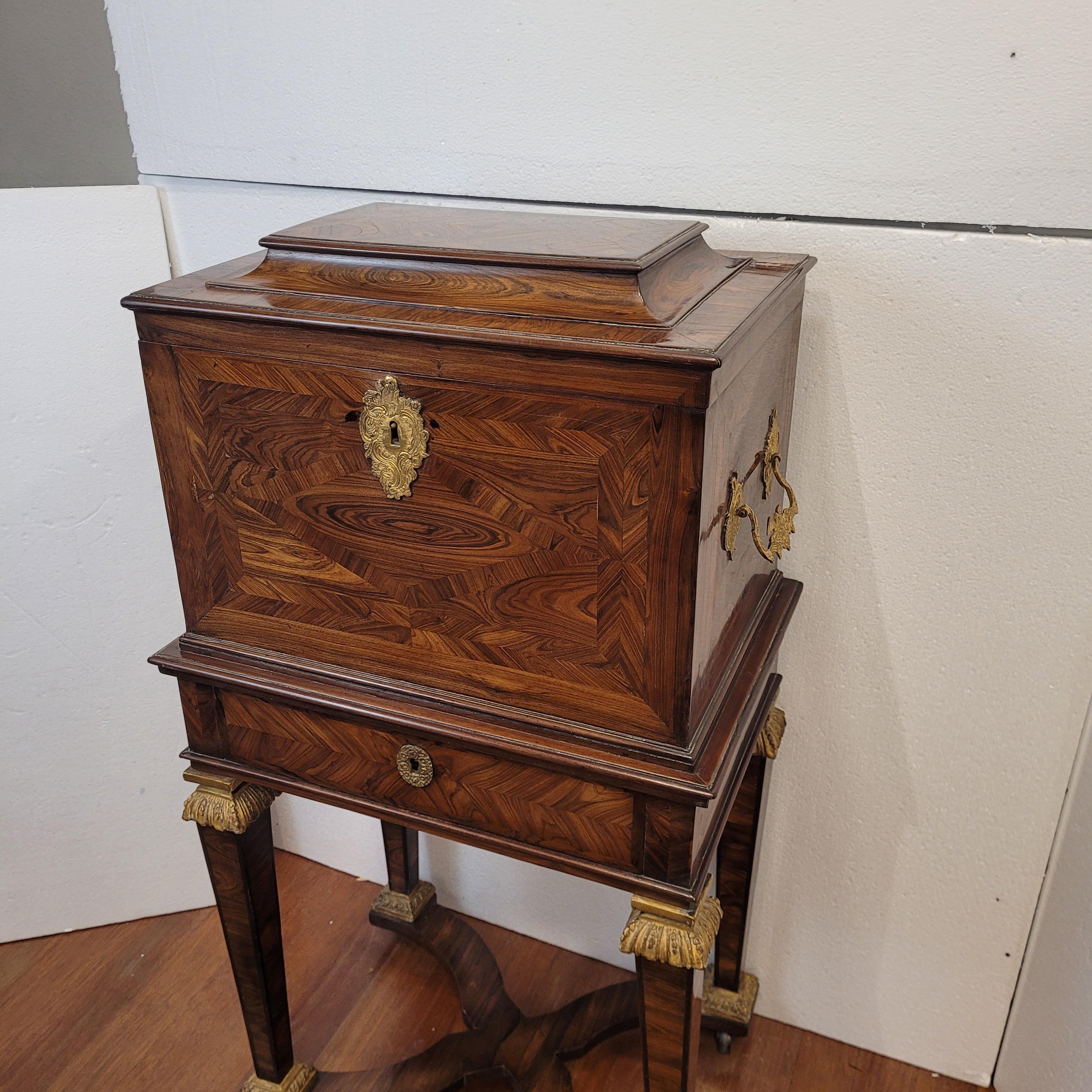Bronze French Chest Regency style , travel chest wedding trousseau chest For Sale