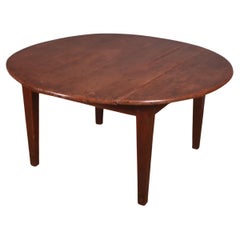 Antique French Chestnut and Oak Coffee Table