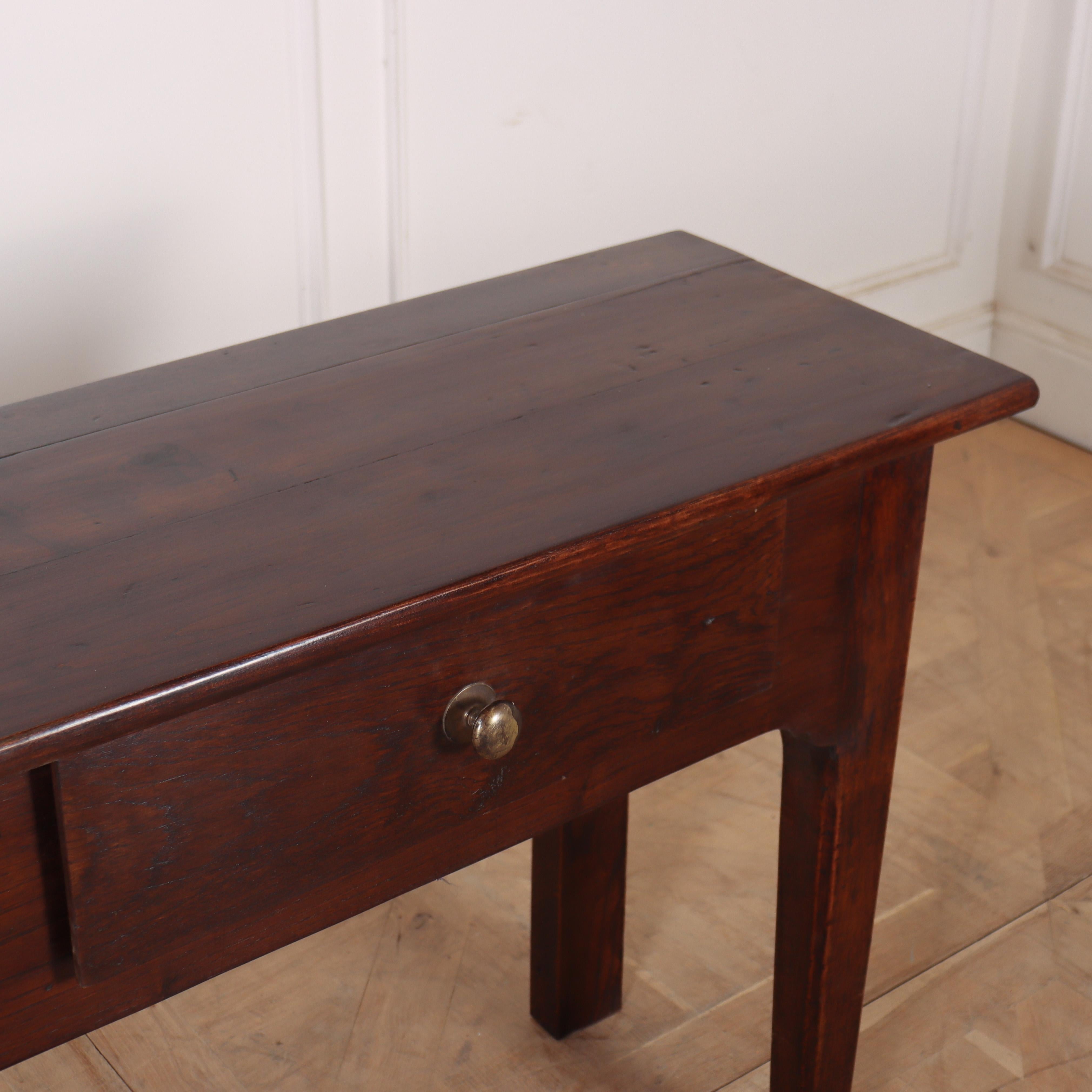 French Chestnut and Oak Serving Table 2