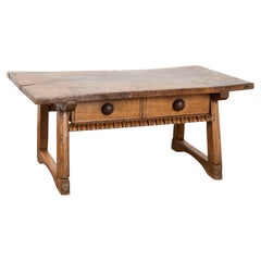 Antique French Chestnut Coffee Table circa 1800-20