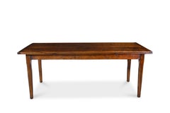 French Chestnut Drawleaf Table