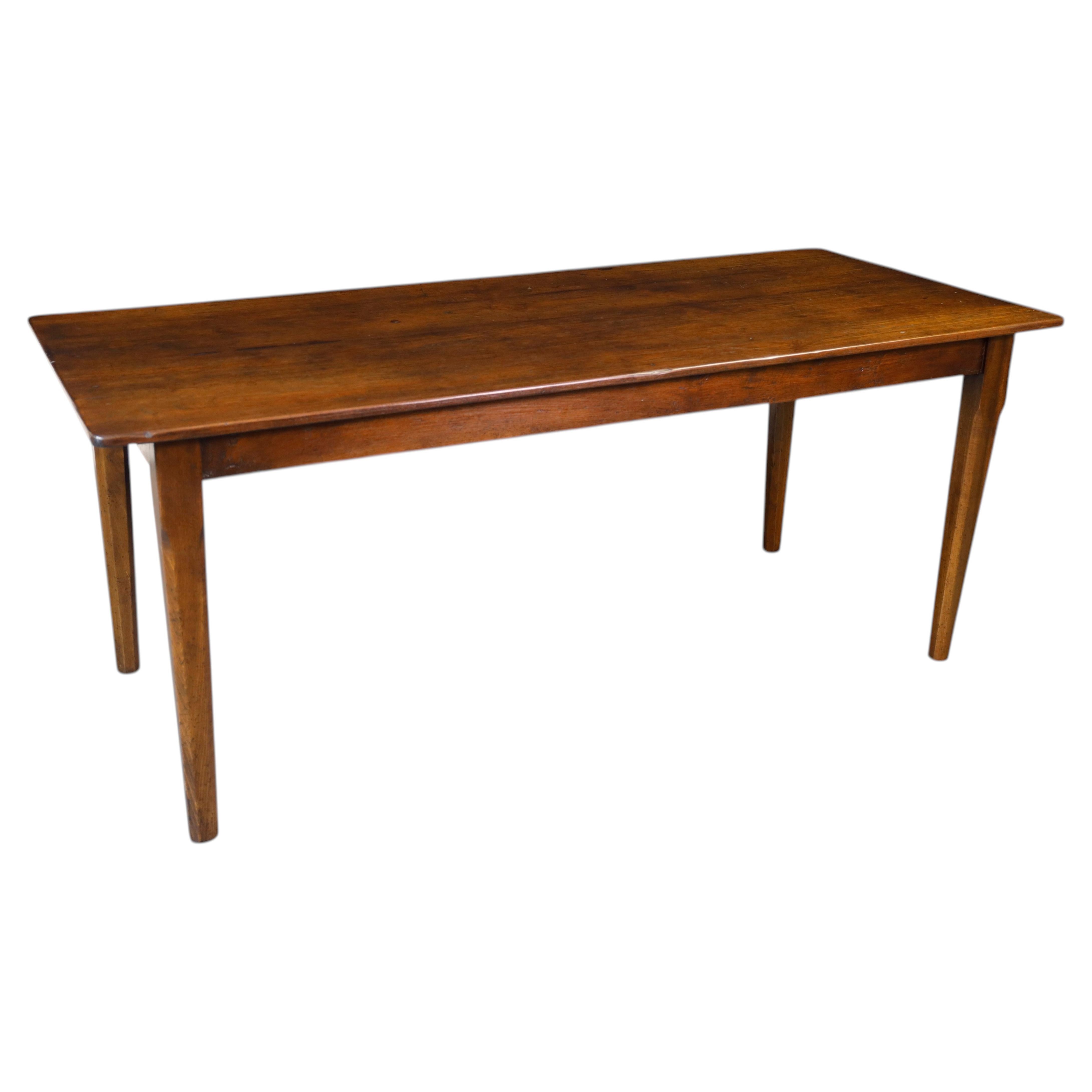 Table de ferme en châtaignier en vente