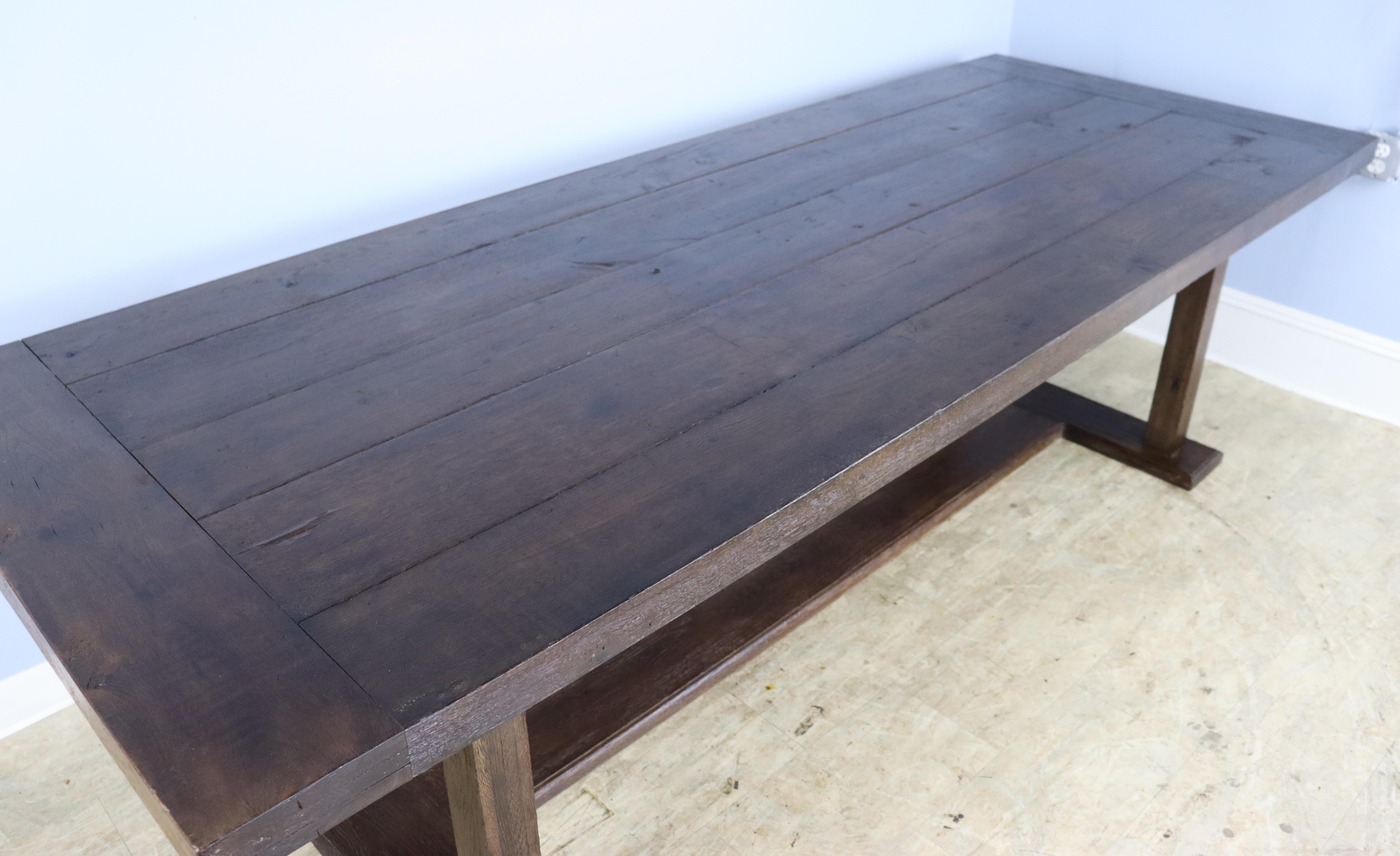 Mesa Monestario de Castaño Francés, Base Camilla siglo XIX en venta
