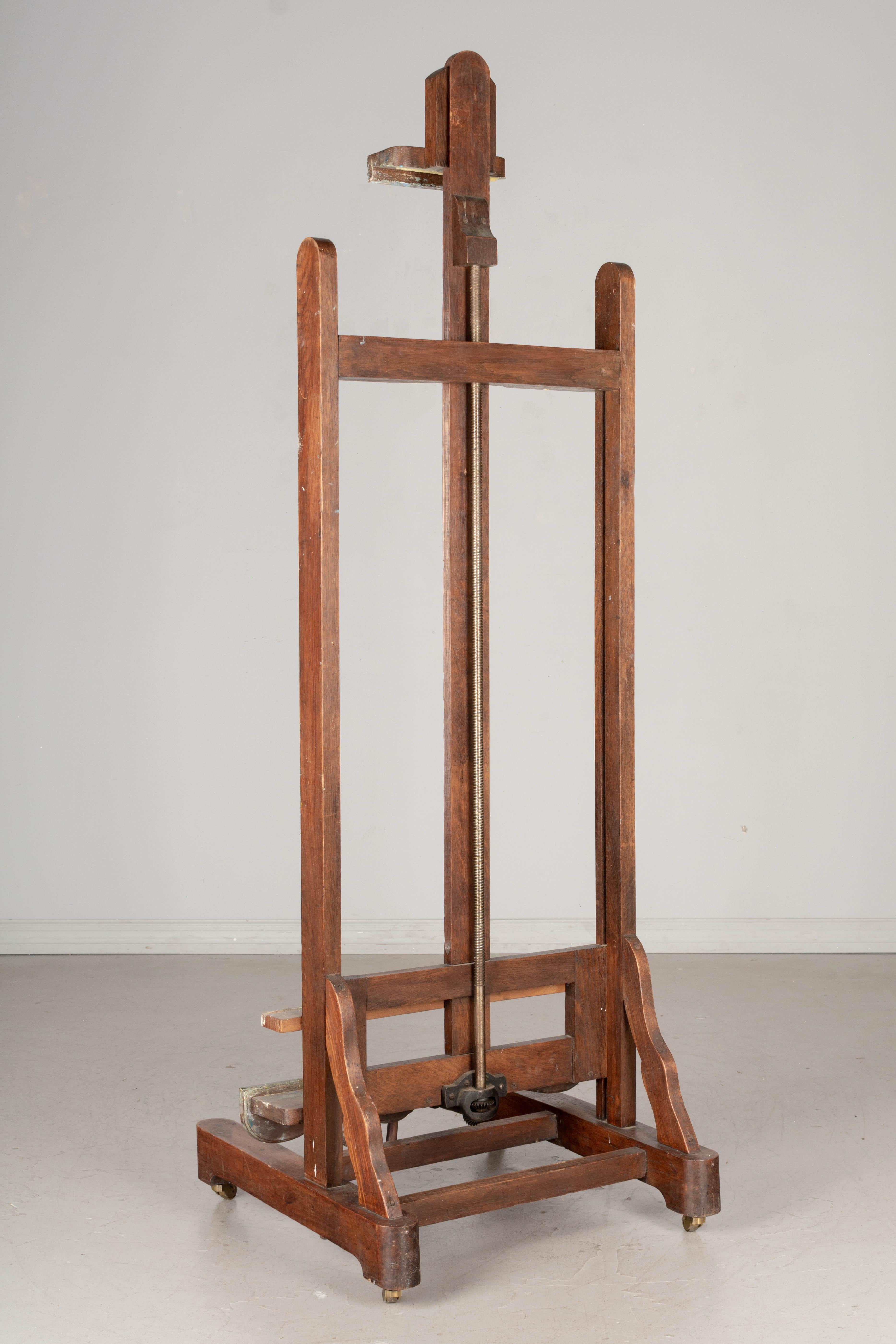 20th Century French Chevalet or Painter's Easel, circa 1900