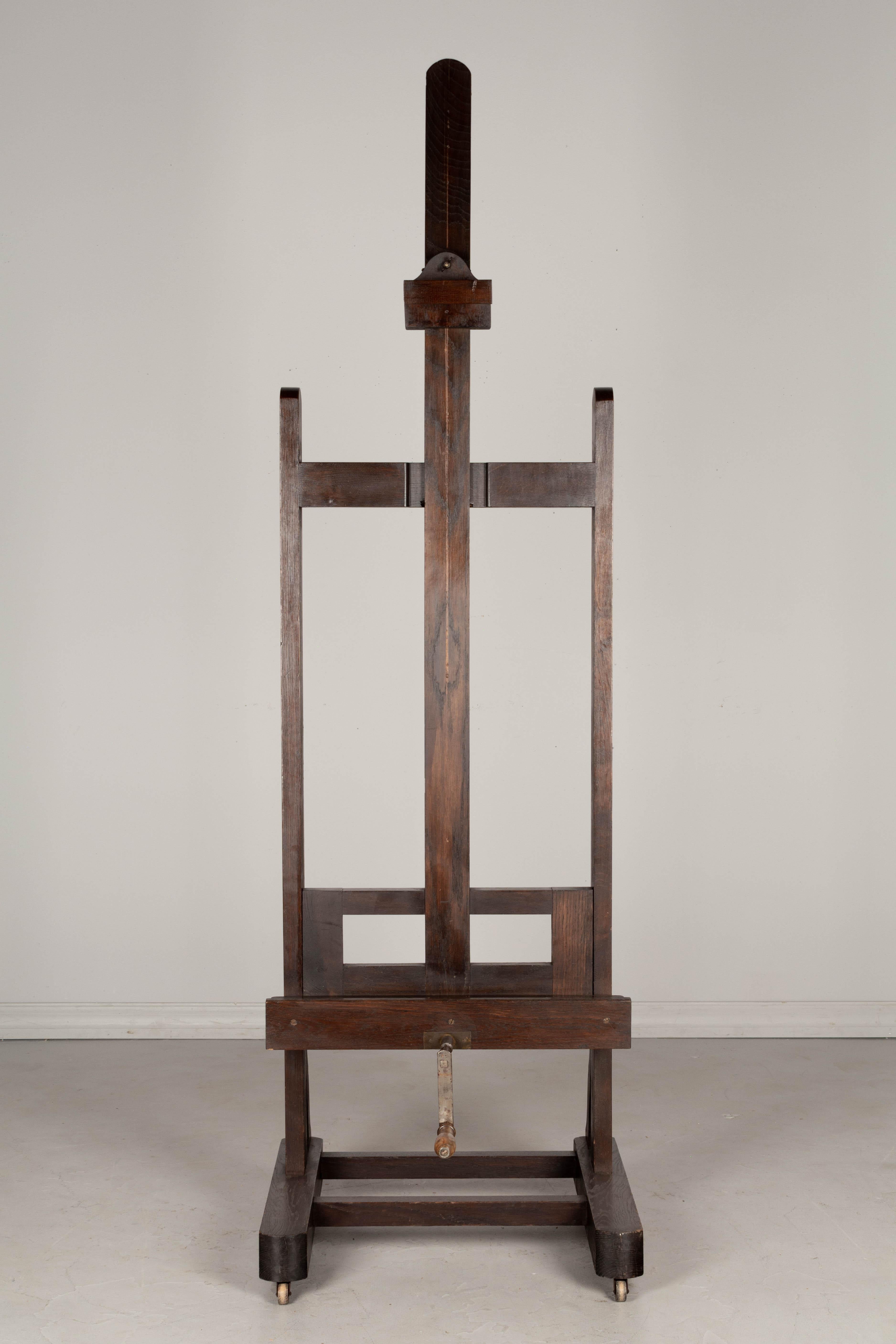 20th Century French Chevalet or Painter's Easel